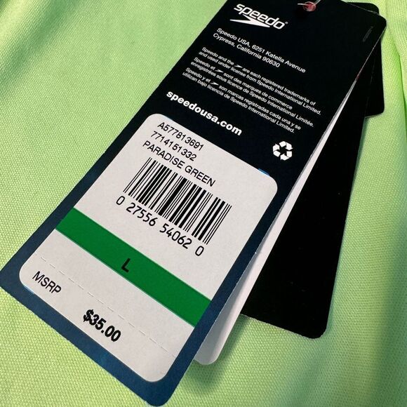 NWT Speedo Youth Hooded Rashguard / Swim Shirt (Large) - Picture 7 of 7